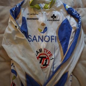 DeMarchi Men's Medium LS cycling jersey